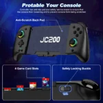 QQV Switch Controllers for Nintendo Switch/OLED, One-Piece Joy Cons Controller Replacement for Switch Pro Controller with 9 Lights Color, Switch Remote for Handheld Mode - Image 6