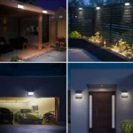Vadktai Solar Outdoor Lights, Wireless Security Motion Sensor Outdoor Lights, Solar Lights Outdoor Waterproof for Front Door, Backyard, Steps, Garage, Garden - Image 8
