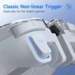 BROUJOY Switch Controller, Switch Remote Joypad (L/R) for Nintendo Switch & Switch OLED, with RGB Lights/Mappable Buttons/Hall Effect/NFC - Image 2