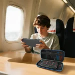 Large Capacity Carrying Case for Nintendo Switch 2 ( 2025 ) , Ultra Slim Premium PU Travel Pouch , Screen Protective Cover, Accessories Storage Bag - Image 3