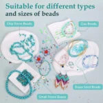 Electric Bead Spinner | Clay Bead Spinner | Seed Bead Spinner with 3171 PCS Jewelry Beads Set, Fast Beading Bead Spinner Machine for Jewelry Making (Patent Product) - Image 4