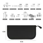 Jewelry Repair Kit, EEEkit Jewelry Making Supplies for Beadings, Bracelets, Earrings, Necklaces - Image 4