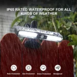 Sales Today Clearance! Gosuguu Solar Outdoor Lights with 3 Modes, Clip-on Motion Sensor Security Lights, Wireless Solar Lights for Garden, Patio, Fence & Yard Lighting - Image 3