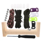 DRAFIDEEP Jewelry Making Tools Lanyards Bracelet Maker Weaving Tool 1 Set - Image 5