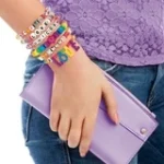 Be Inspired Cra-Z-Art ABC Fashion Bead Bracelet Maker for Tweens & Teens Ages 8+, 750+Various Pieces - Image 3