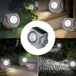 DAYBETTER Solar Rock Lights Outdoor, 2 Pack Super Bright Solar Spot Lights Outdoor - Image 3
