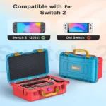 STARTRC GAMES for Carrying Case for Nintendo Switch 2, Professional Deluxe IP67 Waterproof Travel Case with Soft Lining, Large Capacity Storage for Console, Pro Controller & Accessories
