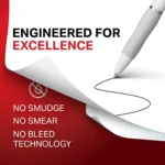 Sharpie S-Gel, Gel Pens, Medium Point (0.7mm), Black Ink, Pearl White Barrel, 4 Count - Image 4