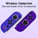 Switch Controller for Nintendo Switch/Lite/OLED, YUOY Switch Remote Control Supports Dual Vibration/Motion Control/Screenshot/Wake-up - Image 3