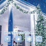 33ft Christmas Decorative Mini Lights, 100 LED Transparent Wire Fairy Starry String Lights Plug in, 11 Lighting Modes, for Indoor Outdoor Xmas Tree Wedding Party Decoration (White) - Image 4