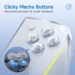 BROUJOY Switch Controller, Switch Remote Joypad (L/R) for Nintendo Switch & Switch OLED, with RGB Lights/Mappable Buttons/Hall Effect/NFC - Image 4