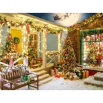 LOENDE Christmas Lights, 50 LED Battery Operated String Lights 18FT Mini String Lights, Indoor Outdoor Patio Party Christmas Decor, Multicolor, 2 Pack - Image 2