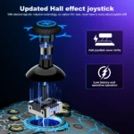 ESYWEN Wireless Switch Controller for Nintendo Switch 2/Switch/Lite/OLED, Compatible with Android/IOS/PC - with Ambient Lighting, Programmable, Vibration - Image 5