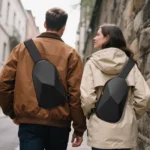 COOWPS Sling Bag for Nintendo Switch 2, Switch OLED, Steam Deck, Large Capacity Travel Case with EVA Hard Shell