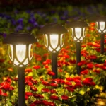 SZRSTH Solar Lights Outdoor Waterproof, 6 Pack LED Solar Garden Lights Outside Decor for Yard Patio Landscape Walkway - Image 8