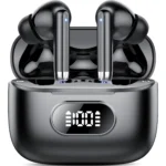 Wireless Ear Buds, Earbuds Bluetooth 5.3 Headphones 60H Playtime LED Display, HiFi Stereo Sound Waterproof in-Ear Earphones with 4 Microphone - Image 7