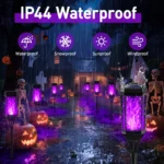 VIIWII Solar Lights Outdoor LED Landscape Spotlights for Garden Walkway Yard Porch Pool 4 Packs (Copy) - Image 5