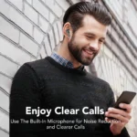 Wireless Ear Buds, Earbuds Bluetooth 5.3 Headphones 60H Playtime LED Display, HiFi Stereo Sound Waterproof in-Ear Earphones with 4 Microphone - Image 6