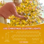 LOENDE Christmas Lights, 50 LED Battery Operated String Lights 18FT Mini String Lights, Indoor Outdoor Patio Party Christmas Decor, Multicolor, 2 Pack - Image 9