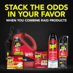 (5 pack) Raid Ant & Roach Killer, Indoor Insecticide, Residual Killing Power, Outdoor Fresh Scent, 17.5 oz, Pack of 2 - Image 9