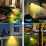 DAYBETTER Solar Lights Outdoor, IP65 Waterproof 64LEDs Dual-purpose Lights, Solar Spot Lights with 3 Brightness Modes for Garden Yard Patio Pool Driveway Walkway (6pack-Warm White) - Image 6