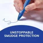 BIC Gelocity Gel Pen, Medium Point, 0.7 mm, Blue Ink, 2 Count - Image 5