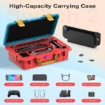 STARTRC GAMES for Carrying Case for Nintendo Switch 2, Professional Deluxe IP67 Waterproof Travel Case with Soft Lining, Large Capacity Storage for Console, Pro Controller & Accessories - Image 5