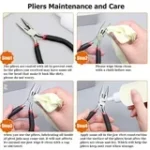 Goyunwell Jewelry Making Supplies Kit Jewelry Repair Tool with Accessories Jewelry Pliers Jewelry Findings and Beading Wire Starter Set 913pcs Gold - Image 5