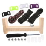 DRAFIDEEP Jewelry Making Tools Lanyards Bracelet Maker Weaving Tool 1 Set - Image 8