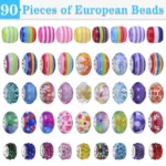 AIPRIDY 150 Pcs Kids Bracelet Making Kit,Unicorn Mermaid Crafts Gifts Set Can Inspires Imagination and Creativity, The Gifts for Girls5-12 Years Old - Image 9