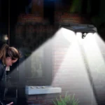 AZXY Solar Lights Outdoor Waterproof,Solar Flood Lights Clearance,Led Solar Wall Light for Garden,Motion Sensor Light - Image 6