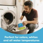 ECOS Laundry Detergent Liquid with Enzymes, 120 Loads - Plant-Powered Hypoallergenic Laundry Soap for Activewear, Pet Stains and Tough Odors - Lavender, 110 Fl Oz - Image 2