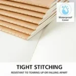 feela 30 Pack Blank Kraft Notebooks, Unlined Sketchbook Note Pad Travel Journal for Drawing Doodling Writing, Journal Bulk For Women Students Office School Supplies, A5, 60 Pages, 8.3” X 5.5” - Image 4