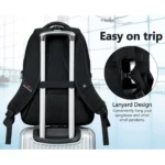 UKEIN Laptop Backpack with USB Charging Port Water Resistant Backpacks for Adults Work Business Laptop Backpack for Men - Image 4