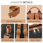 GOIACII Laptop Backpack for Women Waterproof Travel Work Backpack Anti-Theft Backpacks - Image 5