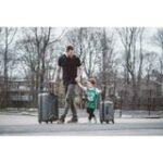 American Tourister Cargo Max 25" Hardside Medium Checked Spinner Luggage Single Piece - Olive - Image 7