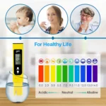 SUPTREE Digital PH Meter Tester for Water Pool- 0.01ph High Accuracy Pen PH Tester for Cosmetic, Lotion, Foods and Water - Image 2