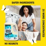 Molly's Suds Natural Liquid Laundry Detergent | High Efficiency (HE) | Peppermint - 100 Loads - Image 6