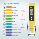 SUPTREE Digital PH Meter Tester for Water Pool- 0.01ph High Accuracy Pen PH Tester for Cosmetic, Lotion, Foods and Water - Image 4