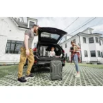 American Tourister Cargo Max 25" Hardside Medium Checked Spinner Luggage Single Piece - Olive - Image 9