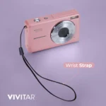 Vivitar Popsnap Compact Digital Camera, Pink, 16X Zoom, 1080p, Built-in Flash, Micro SD, Slim Lightweight Pocket Design - Image 3