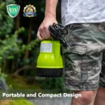 FLUENTPOWER 1/4HP Utility Pump 1900GPH Portable Submersible Sump Pump, Manual Control with 16.4 Ft Cord for Draining Water from Pool Pond Garden Hot Tub Basement Tankless Heater Liquids - Image 4