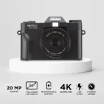 Vivitar 4K Digital Camera, 8x Digital Zoom, 3" LED Display, Bonus Macro Lens, Included SD Card - Image 4