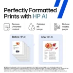 HP DeskJet 2852e Wireless All-in-One Color Inkjet Printer (White), Scanner, Copier, 3 months Free Instant Ink - Image 4