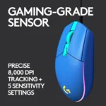 Oggfader Wireless Mouse for Laptop 2.4GHz Wireless Gaming Mouse USB Receiver Pro Gamer For PC Laptop Desktop Black - Image 5