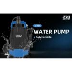 PRO 1HP Water Pump, 3430GPH Submersible Portable Clean Water Pumpe with Automatic Float Switch for Basement Flooding, Draining, Swimming Pool - Image 3
