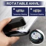 Deli Stapler Heavy Duty, 50 Sheet Capacity, Full Strip Staplers for Desk with 2000 Staples and Staple Remover, No Jam, Non-Slip Office Stapler with Staples for Office, Black - Image 2