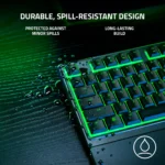 Razer Ornata V3 X Full-Size Wired Membrane Gaming Keyboard for PC, Chroma RGB, Wrist Rest, Black - Image 5