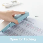 Deli Stapler, Desktop Stapler, Office Stapler, 20 Sheet Capacity, Includes 1000 Staples and Staple Remover, Blue - Image 3