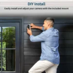 Arlo Essential Outdoor Camera HD (2nd Gen) - Wireless 1080p Security Surveillance Camera - 1-Cam - White, VMC2050-1WMNAS​ - Image 4